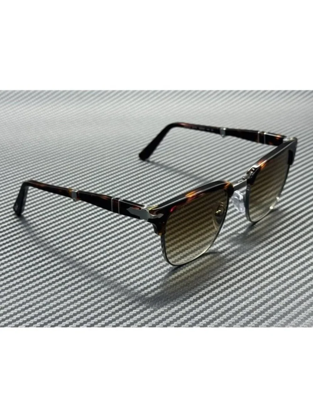New Persol Men Havana Sunglasses 50-21-140